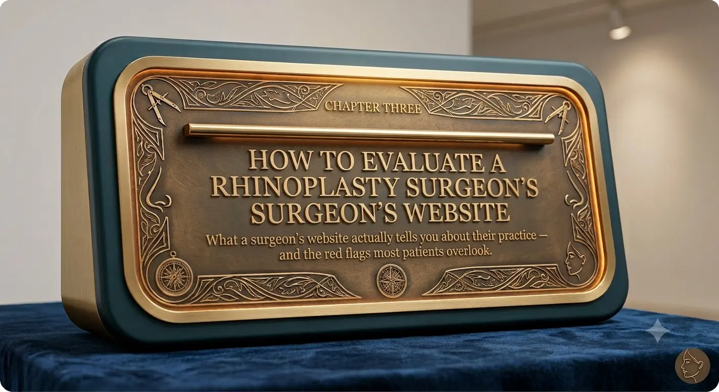 How to Evaluate a Rhinoplasty Surgeon's Website