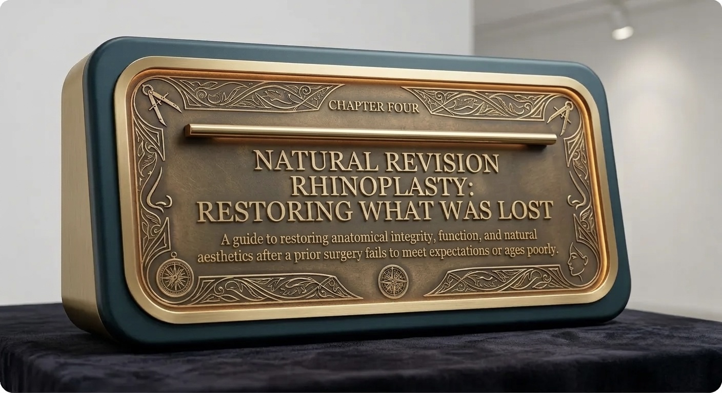 Natural Revision Rhinoplasty: Restoring What Was Lost